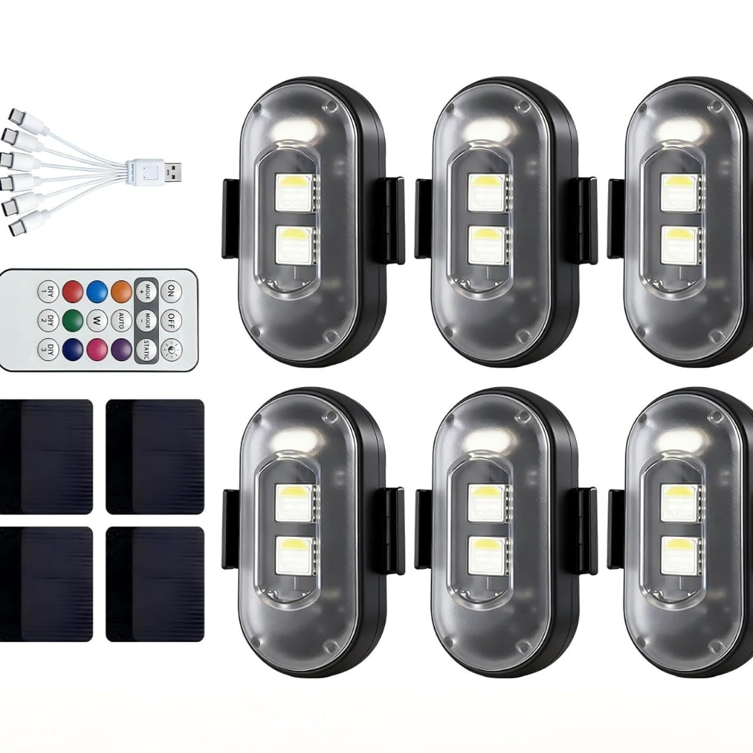 Iluminación Ambiental Interior para Coche con Sistema Adhesivo